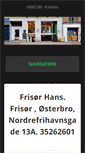 Mobile Screenshot of frisorhans.dk